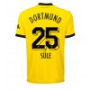 Borussia Dortmund Niklas Sule #25 Hjemmedrakt 2023-24 Kortermet